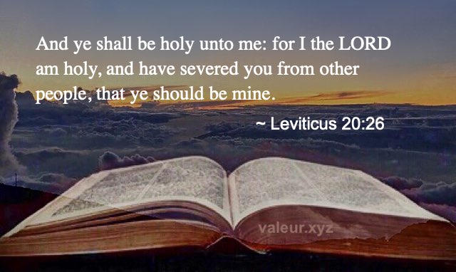 Leviticus 20:26