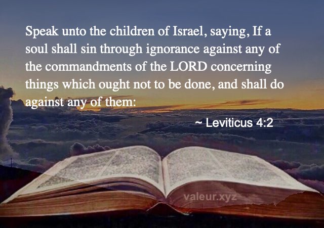 Leviticus 4:2