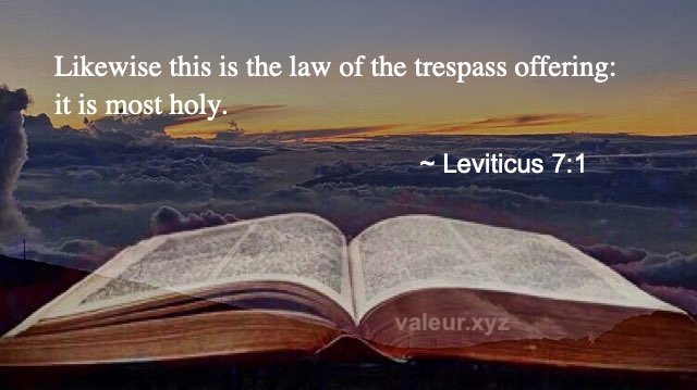 Leviticus 7:1
