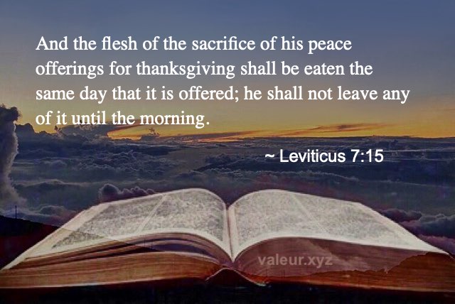 Leviticus 7:15
