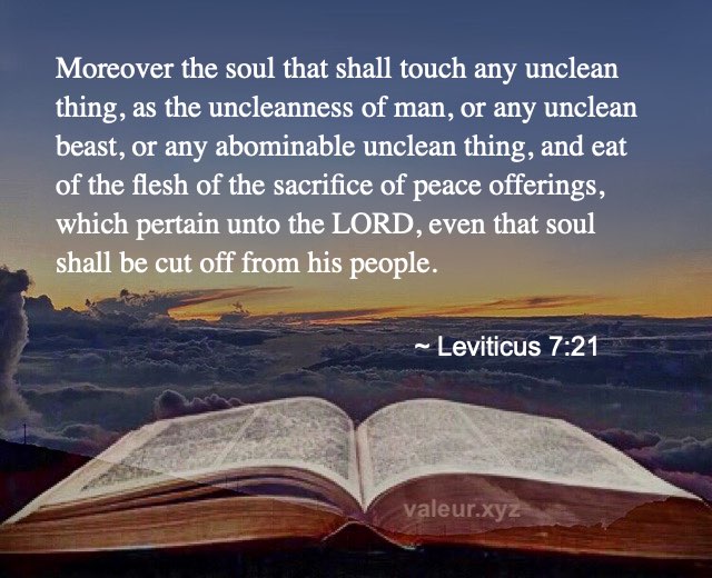 Leviticus 7:21