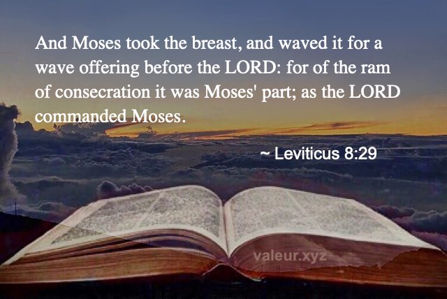 Leviticus 8:29