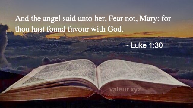 Luke 1:30