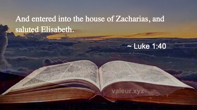 Luke 1:40