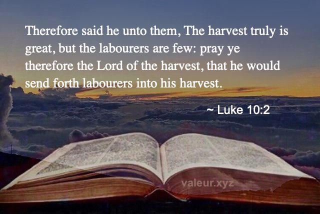 Luke 10:2
