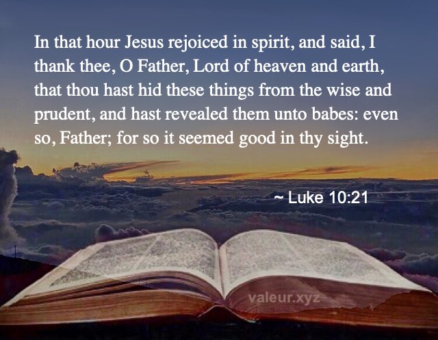 Luke 10:21