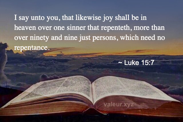 Luke 15:7