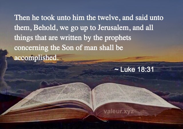 Luke 18:31