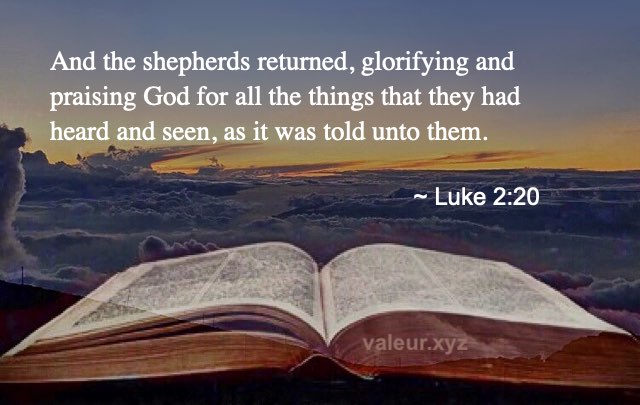 Luke 2:20