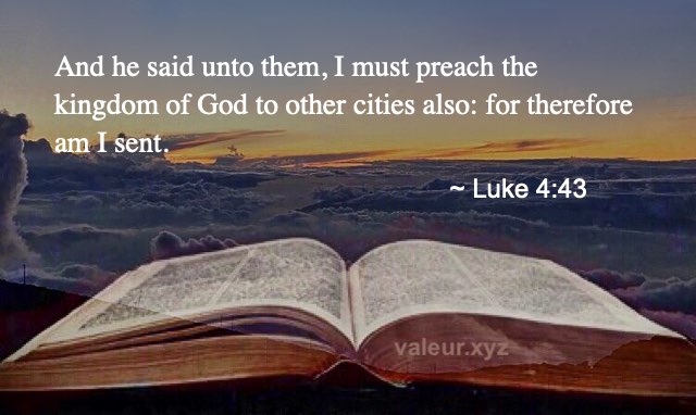 Luke 4:43