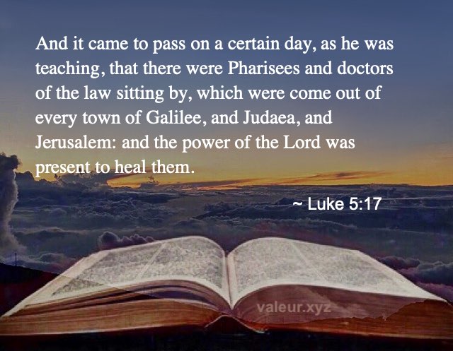 Luke 5:17
