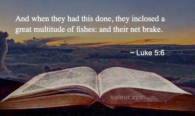 Luke 5:6