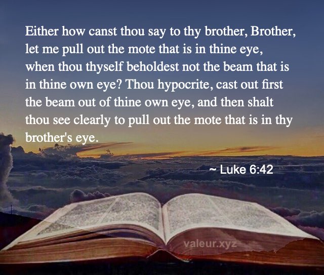 Luke 6:42