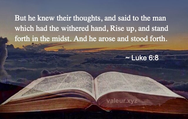 Luke 6:8