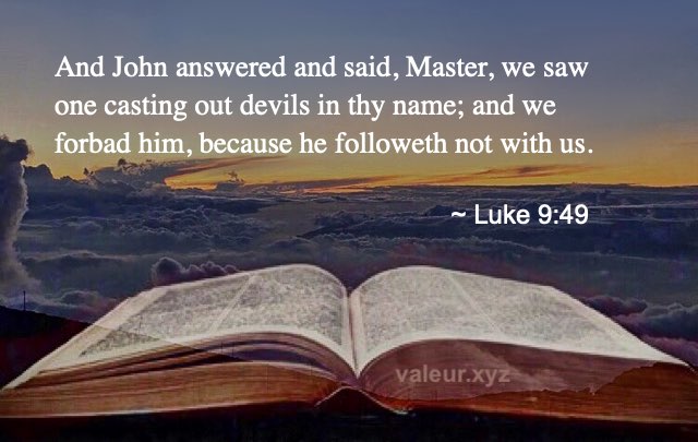 Luke 9:49