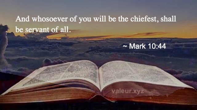 Mark 10:44