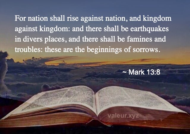 Mark 13:8