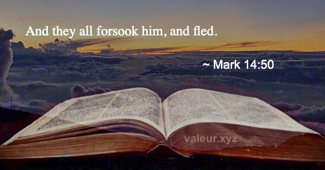 Mark 14:50
