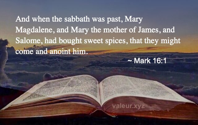 Mark 16:1