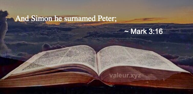 Mark 3:16