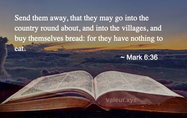 Mark 6:36