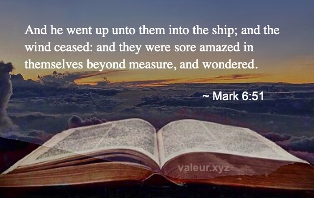 Mark 6:51