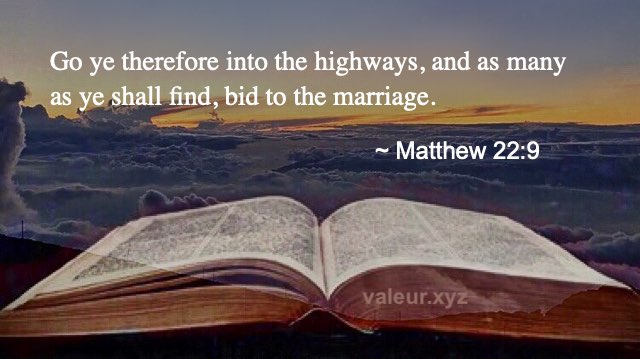 Matthew 22:9