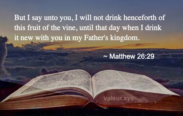Matthew 26:29