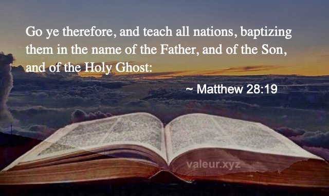 Matthew 28:19