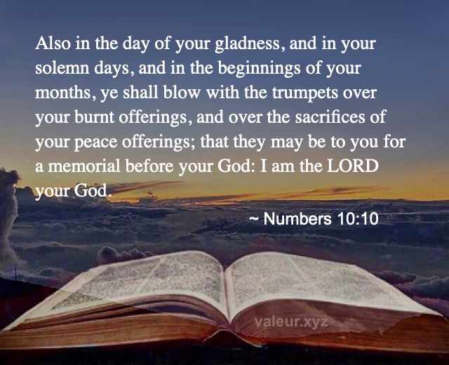 Numbers 10:10