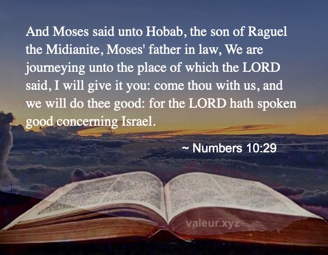 Numbers 10:29