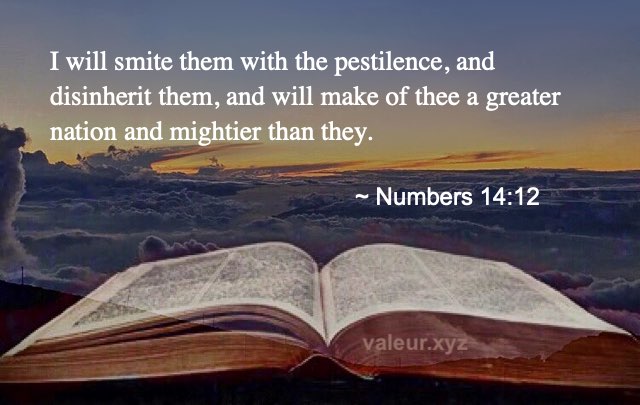 Numbers 14:12