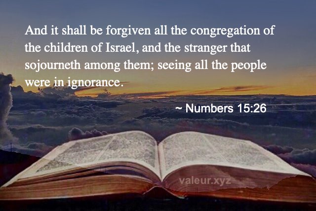 Numbers 15:26