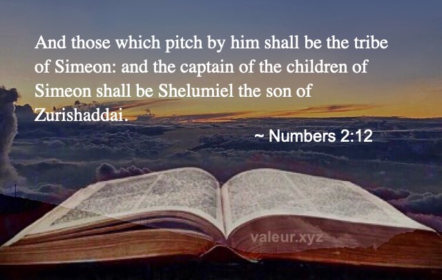 Numbers 2:12