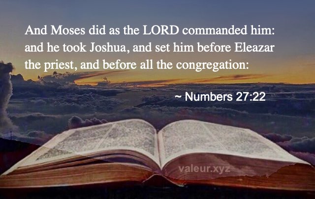Numbers 27:22