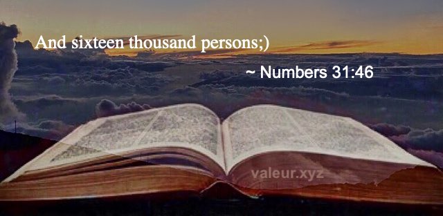 Numbers 31:46