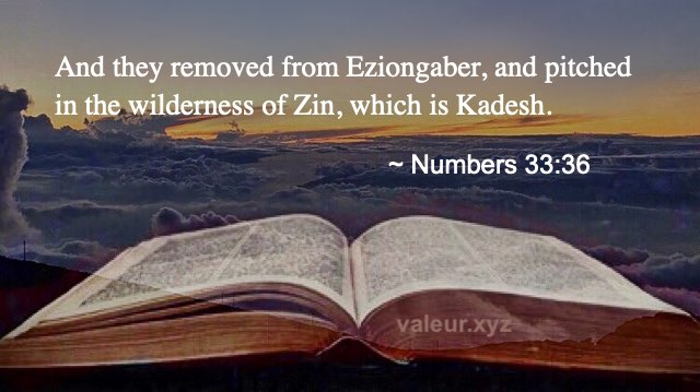 Numbers 33:36