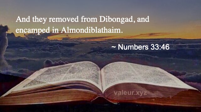 Numbers 33:46
