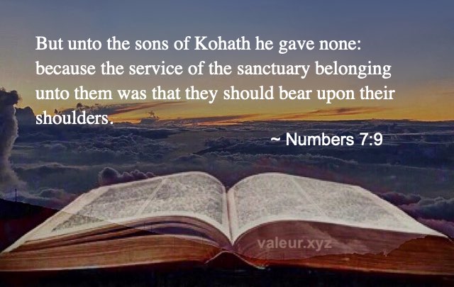 Numbers 7:9