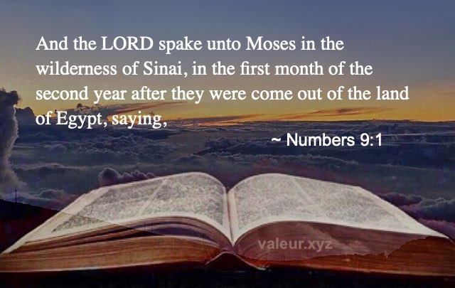 Numbers 9:1