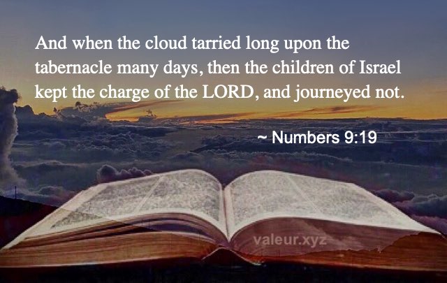 Numbers 9:19