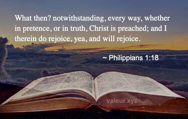 Philippians 1:18