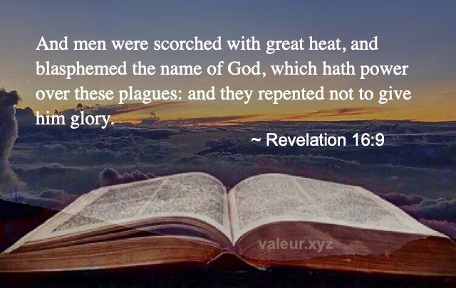 Revelation 16:9
