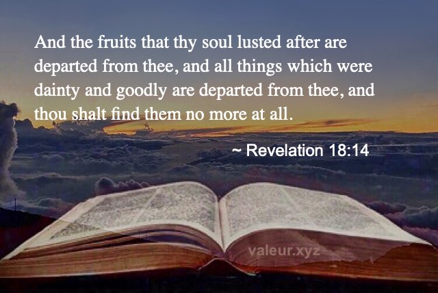 Revelation 18:14