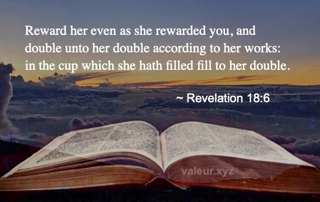 Revelation 18:6
