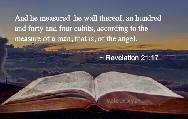 Revelation 21:17