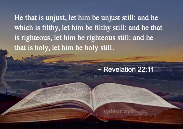 Revelation 22:11