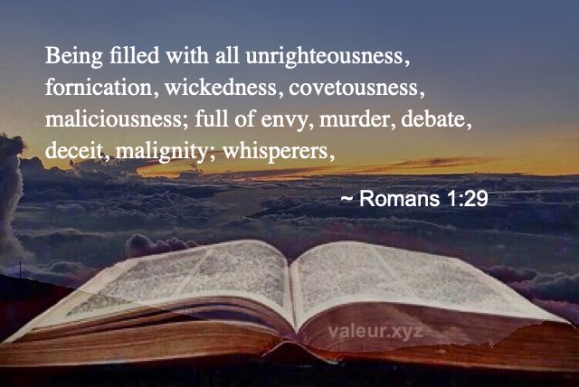 Romans 1:29