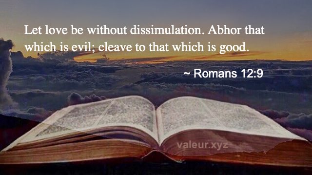 Romans 12:9