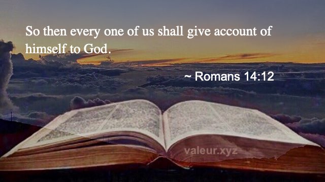 Romans 14:12